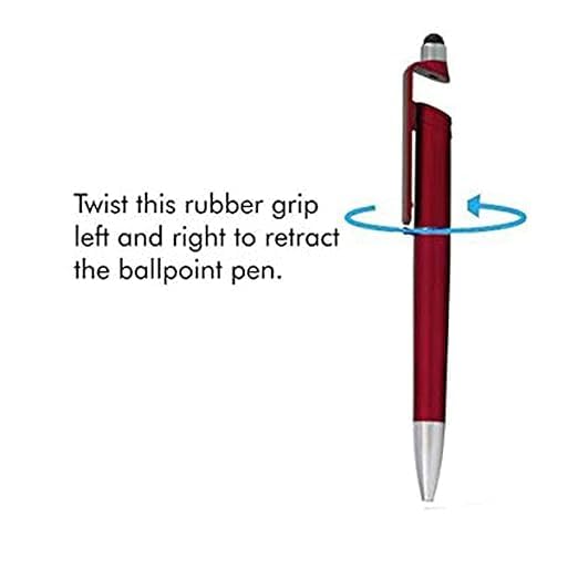 3 in 1 Pen for Writing , Mobile Stand and Touch Pen for Smartphones