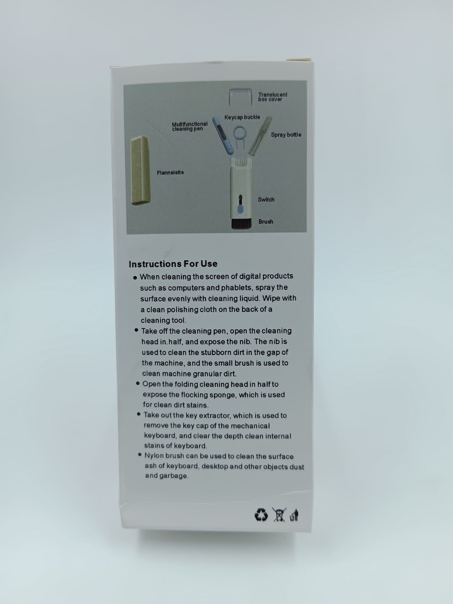 7 in 1 Multi-Function Laptop Cleaning Brush/Keyboard Cleaning kit/Gadget Cleaning kit