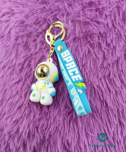 3D Premium Astronaut White Keychain ( One Piece )