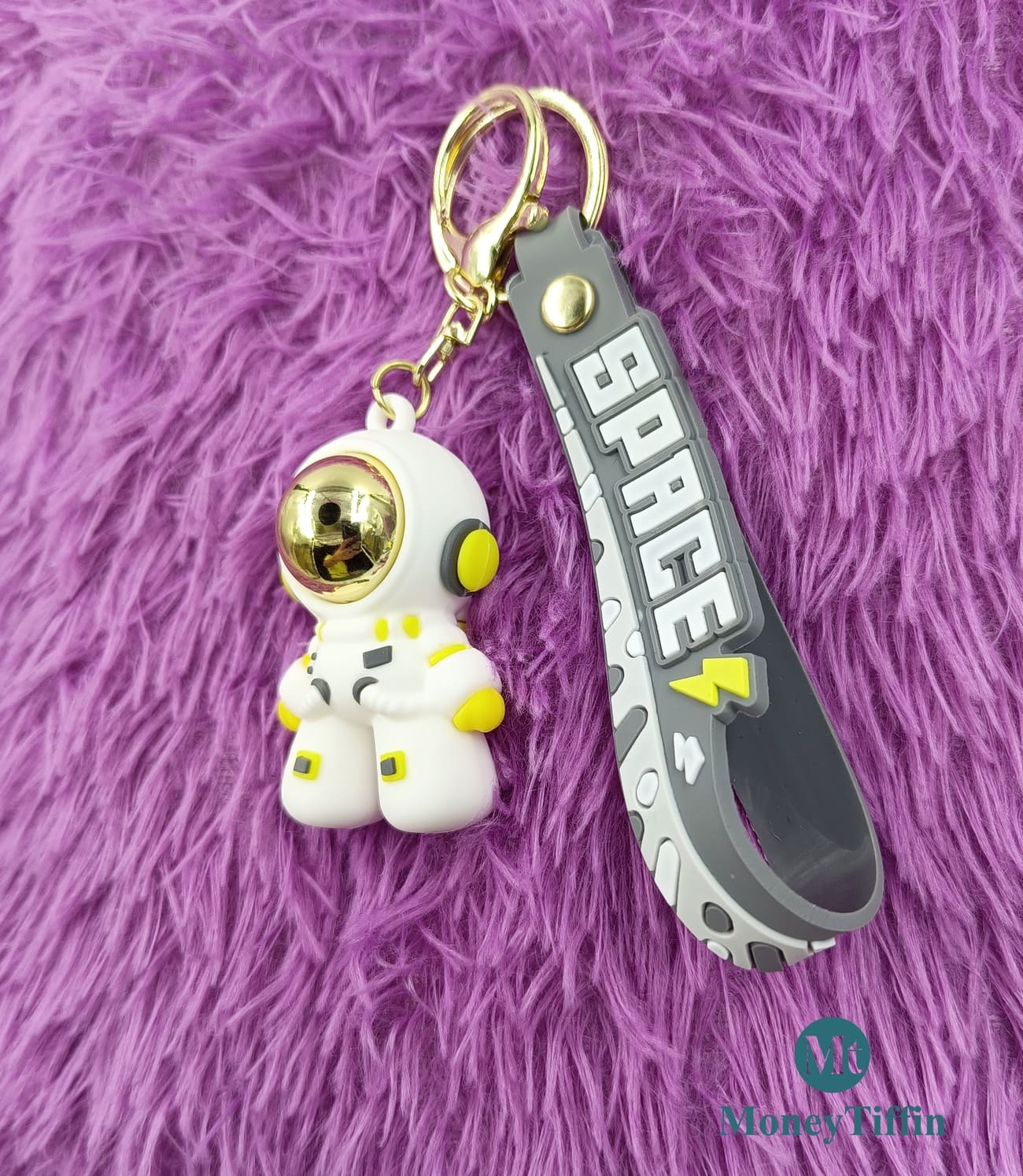 3D Premium Astronaut White Keychain ( One Piece )