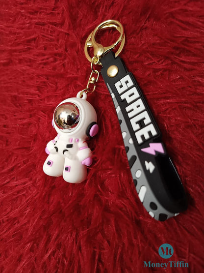 3D Premium Astronaut White Keychain ( One Piece )