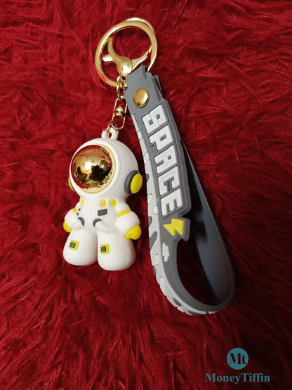 3D Premium Astronaut White Keychain ( One Piece )