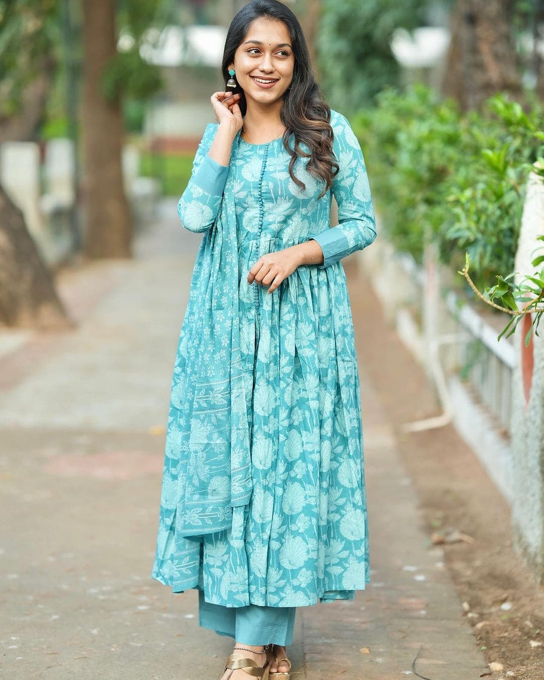 BLUE RANI Cotton 60 60 Suit Set