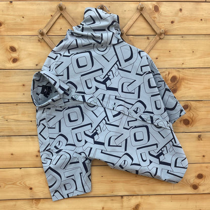 Baggy Style Half Sleeve Drop Shoulder Shirt