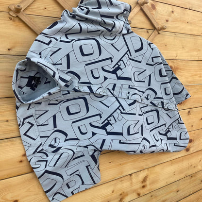 Baggy Style Half Sleeve Drop Shoulder Shirt