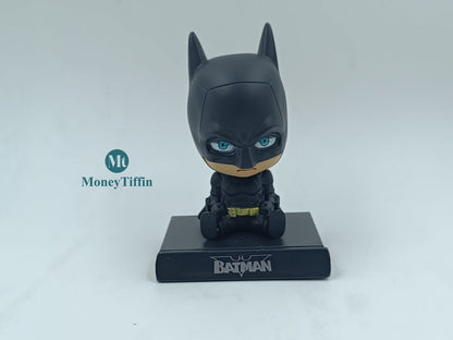 Super Hero Batman Bobblehead Action Figure for Car Dashboard, Office Desk & Study Table (Pack of 1)