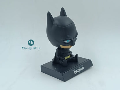 Super Hero Batman Bobblehead Action Figure for Car Dashboard, Office Desk & Study Table (Pack of 1)