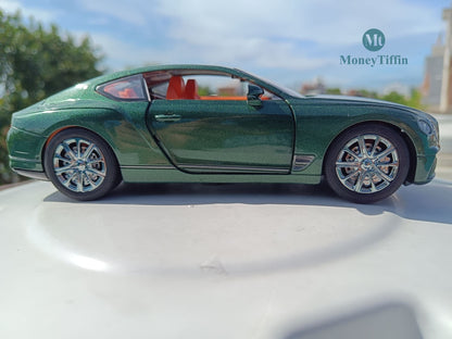 Bentley - Diecast Metal Car | ( 1:24 Scale Simulation Sound and Light Pull Back Series )