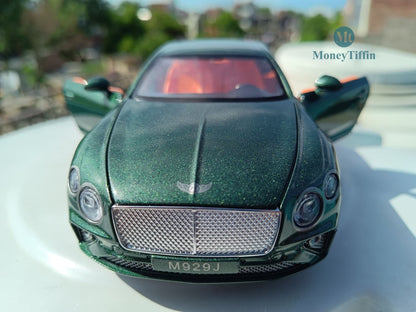 Bentley - Diecast Metal Car | ( 1:24 Scale Simulation Sound and Light Pull Back Series )