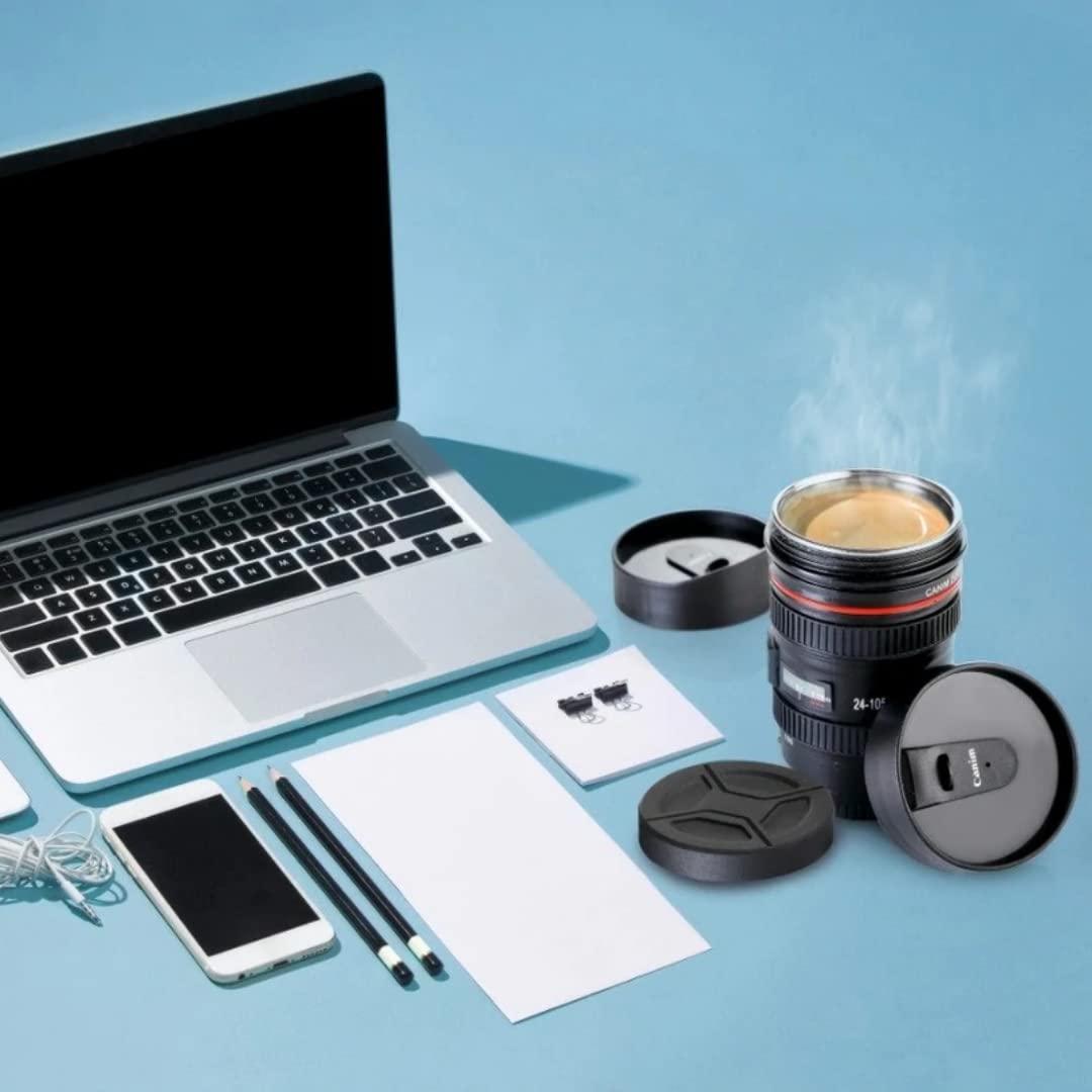 Camera Lens Shaped Coffee Mug