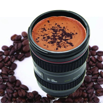 Camera Lens Shaped Coffee Mug