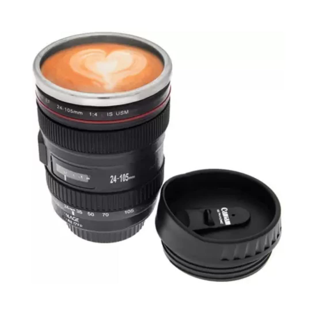 Camera Lens Shaped Coffee Mug