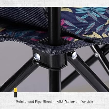 Camping Folding and Hocking Travel Chair with Carry Bag (1 Pcs, Small Size,)(Multicolor)