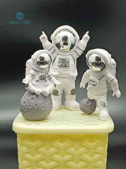 Cute Astronaut 3pcs Set Action Figure 5/8/12 cm
