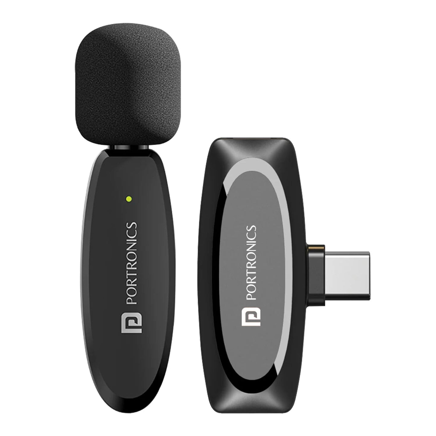 Portronics Dash 7 - Wireless Recording Microphone ( 1 Year Warranty )