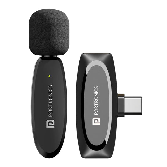 Portronics Dash 7 - Wireless Recording Microphone ( 1 Year Warranty )