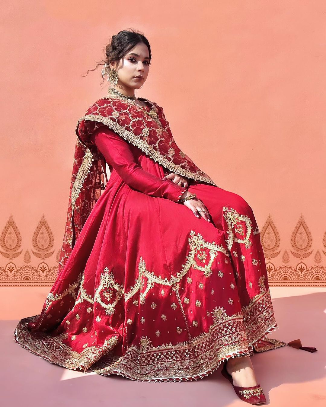 Designer Party Wear Look Gown and Dupatta in Fully Heavy Embroidery Sequence