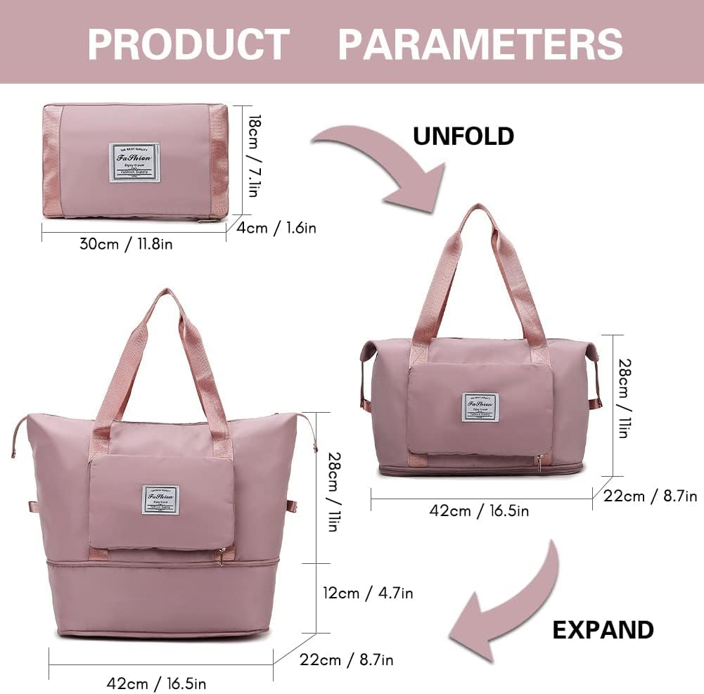 Foldable Bag for Travel and Other Purpose