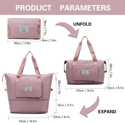 Foldable Bag for Travel and Other Purpose