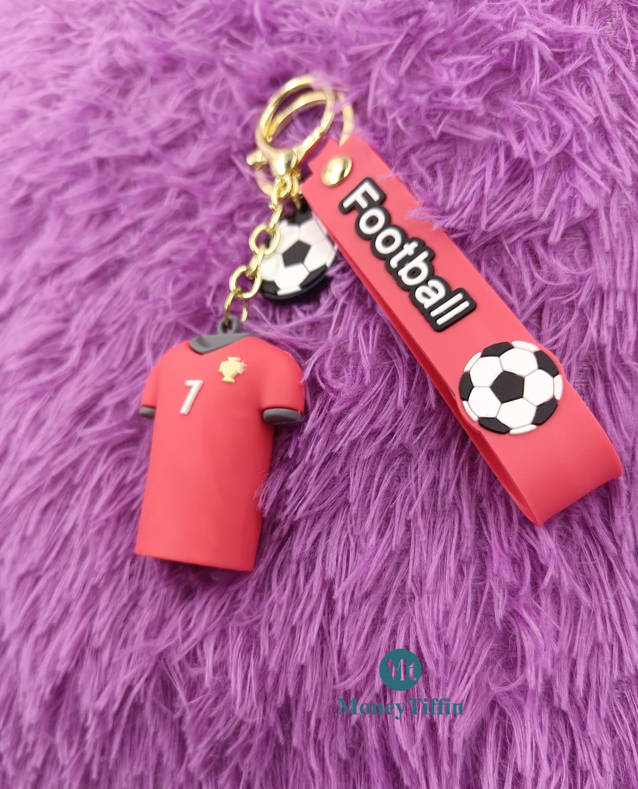 3D Premium Football Jersey Keychain for all the football Fans