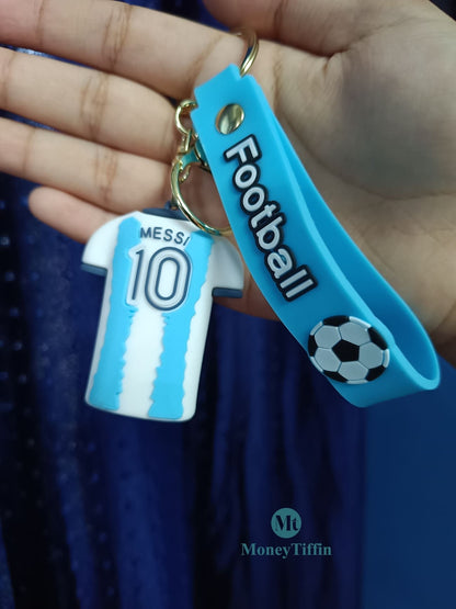 3D Premium Football Jersey Keychain for all the football Fans