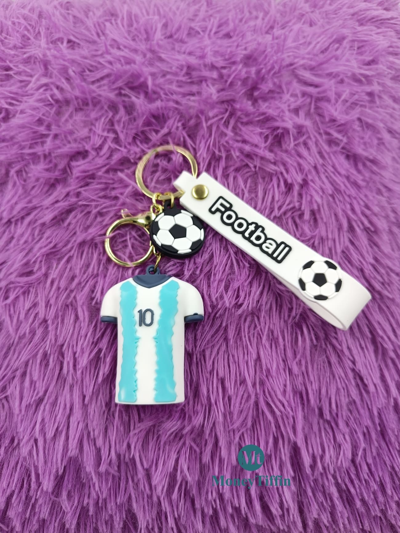 3D Premium Football Jersey Keychain for all the football Fans