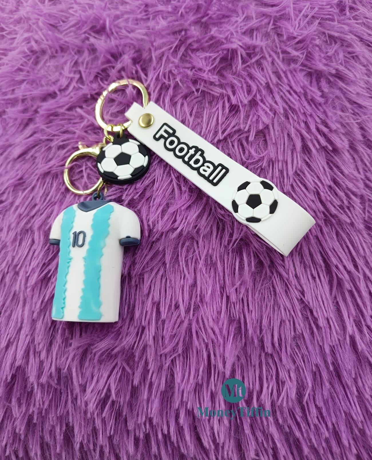 3D Premium Football Jersey Keychain for all the football Fans