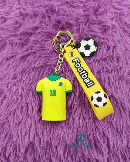 3D Premium Football Jersey Keychain for all the football Fans