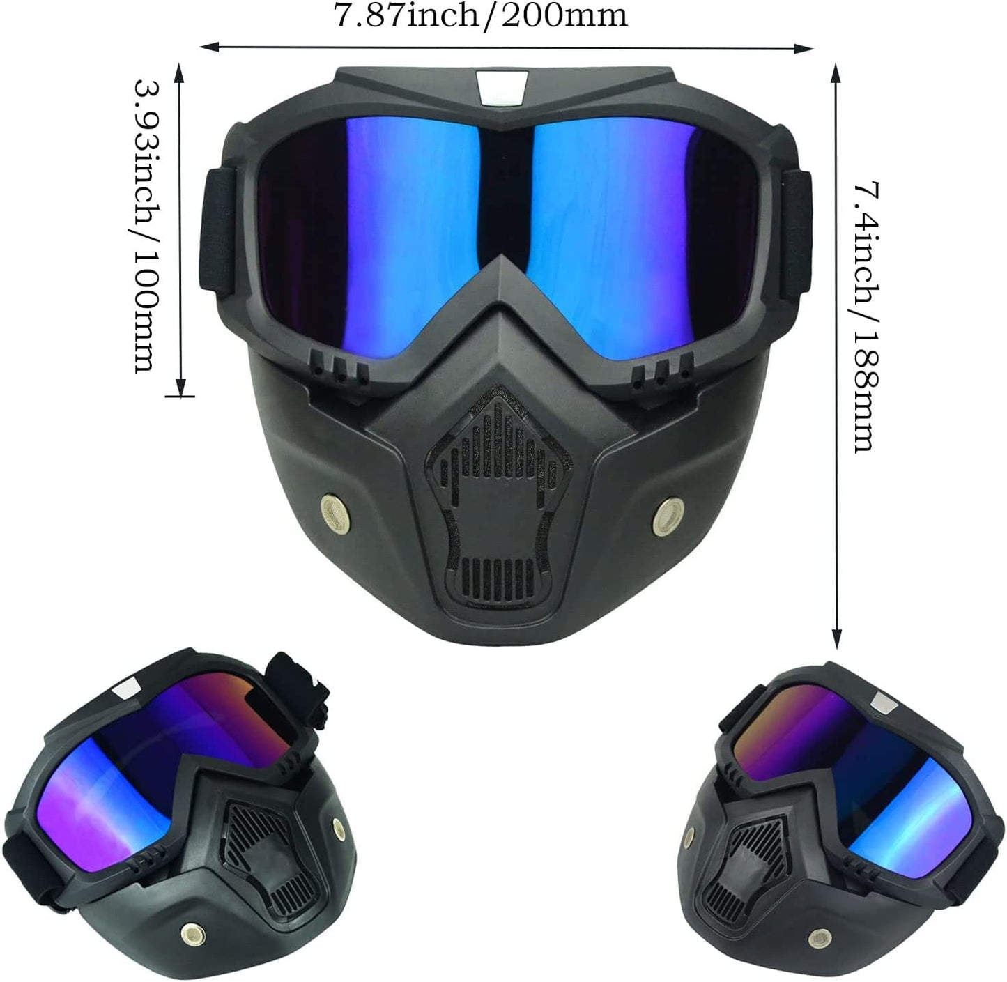 Goggles Bike Face Mask