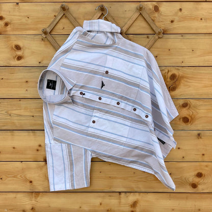 Half Sleeve Lining Shirt For Summer