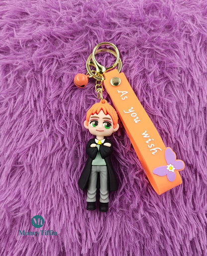 3D Premium Harry Potter & Friend Keychain ( One Piece )