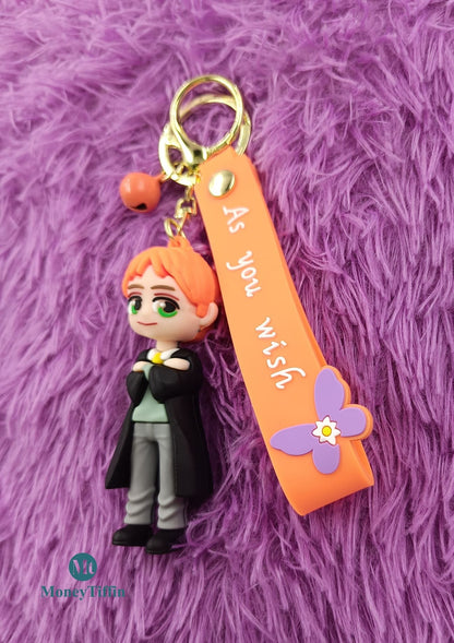 3D Premium Harry Potter & Friend Keychain ( One Piece )