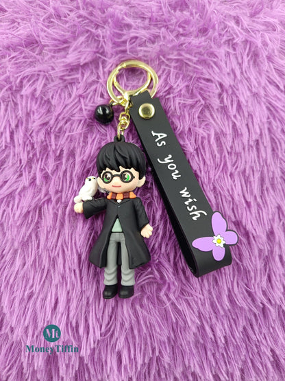 3D Premium Harry Potter & Friend Keychain ( One Piece )