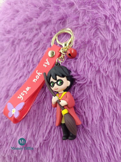 3D Premium Harry Potter & Friend Keychain ( One Piece )