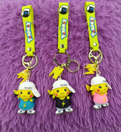 3D Premium Pokemon Character Keychain