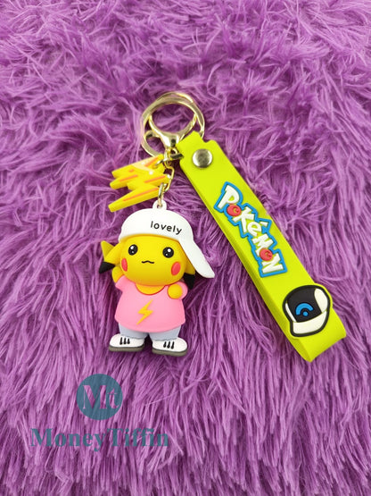 3D Premium Pokemon Character Keychain