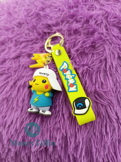 3D Premium Pokemon Character Keychain