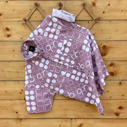 Imported Fabric American Owl Printed Half Sleeve Shirt