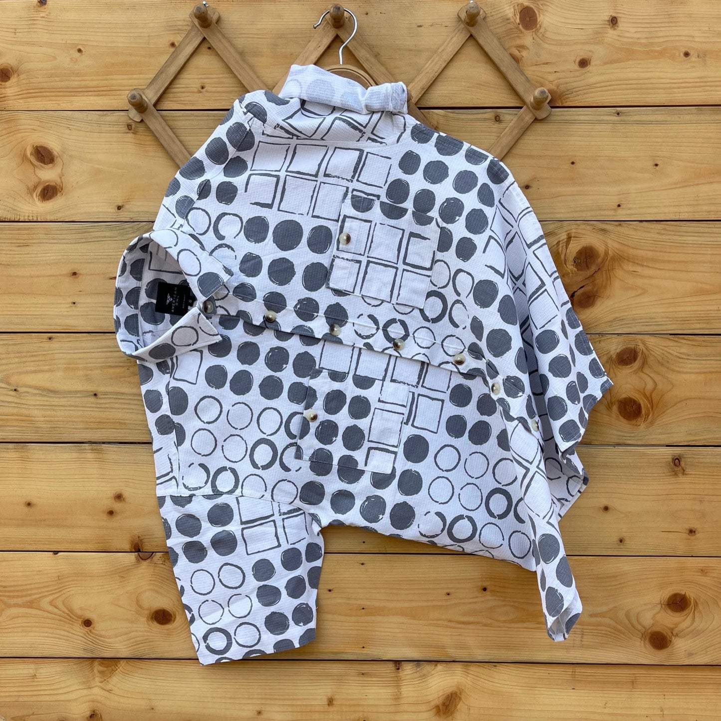 Imported Fabric American Owl Printed Half Sleeve Shirt