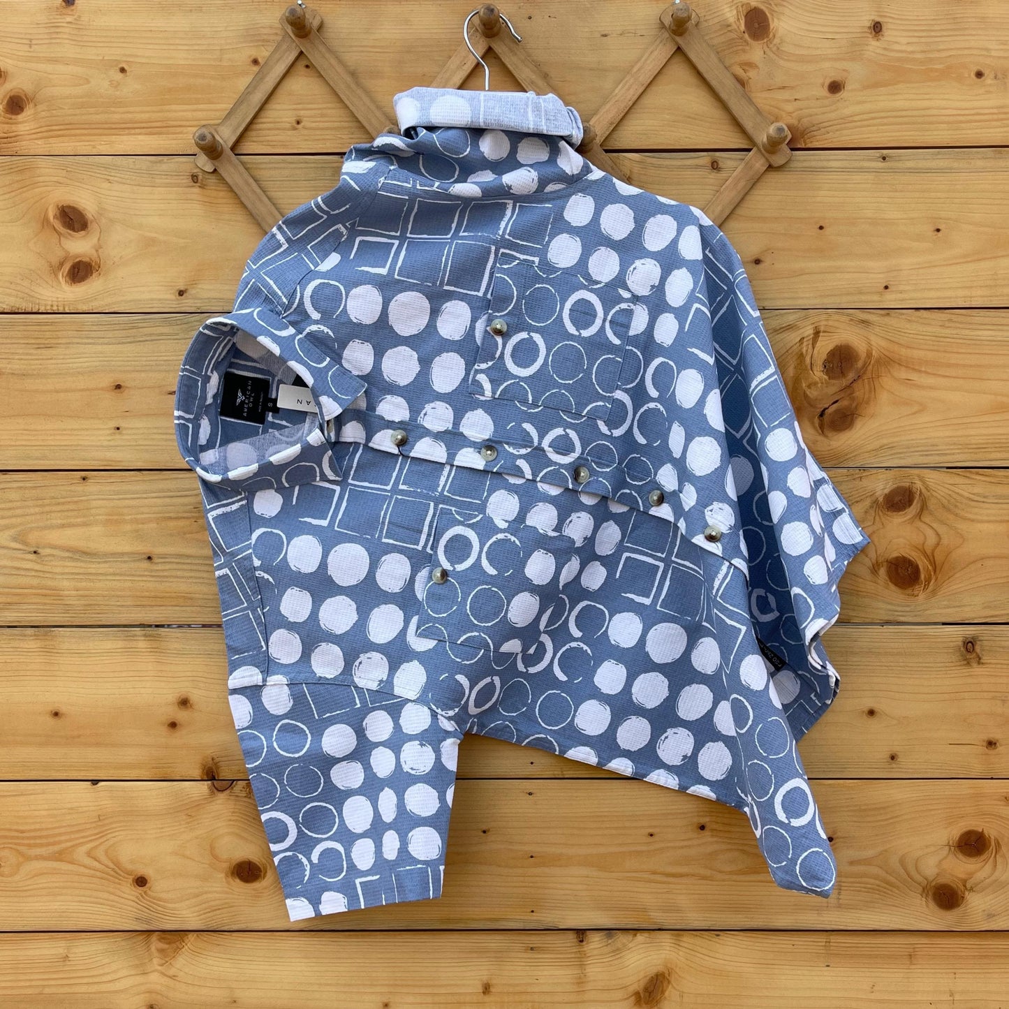 Imported Fabric American Owl Printed Half Sleeve Shirt