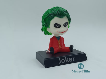 Joker Bobblehead Action Figure for Car Dashboard, Office Desk & Study Table (Pack of 1)