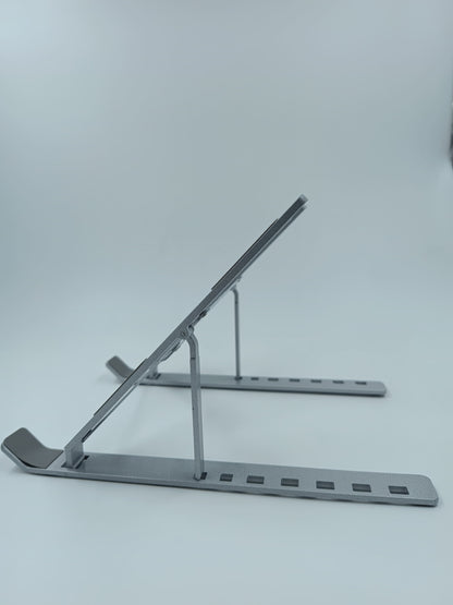 Aluminum Tabletop Laptop Stand with 7 Angles Multi-Angle Compatible for All Laptops (Space Grey)