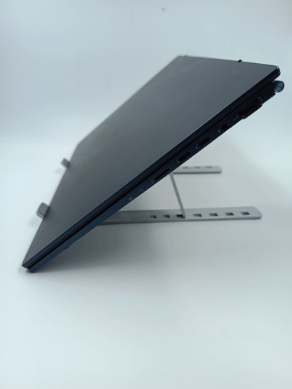 Aluminum Tabletop Laptop Stand with 7 Angles Multi-Angle Compatible for All Laptops (Space Grey)