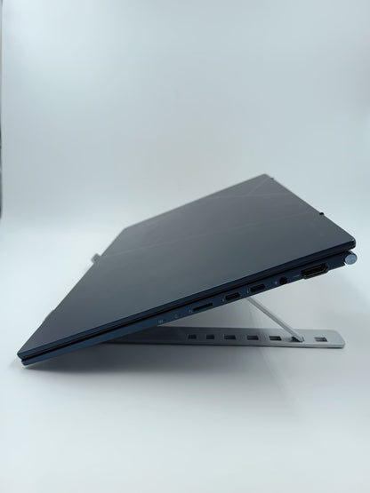 Aluminum Tabletop Laptop Stand with 7 Angles Multi-Angle Compatible for All Laptops (Space Grey)