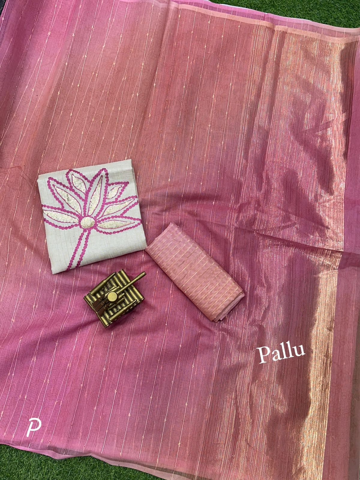 Lurex Linen Organza Saree With Dual Type Of Blouse | A Perfect Addition For Summer Season To Your Wardrobe