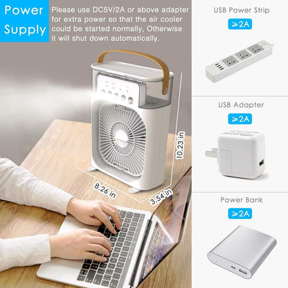 Mini cooler for room cooling mini cooler ac portable air conditioners for Home Office Artic Cooler 3 In 1 Conditioner Humidifier