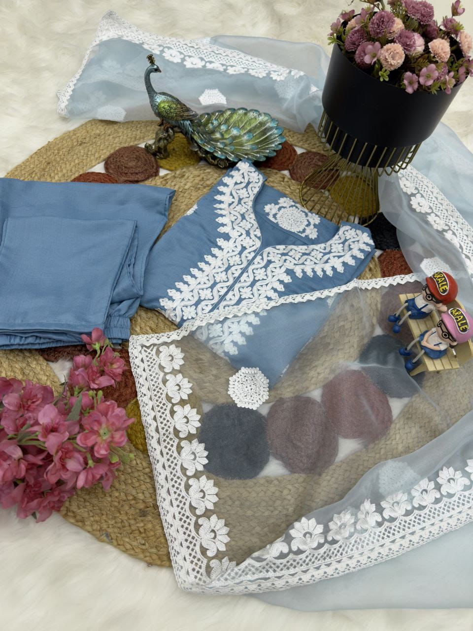 New Designer Party Sharara Suit & Dupatta Set