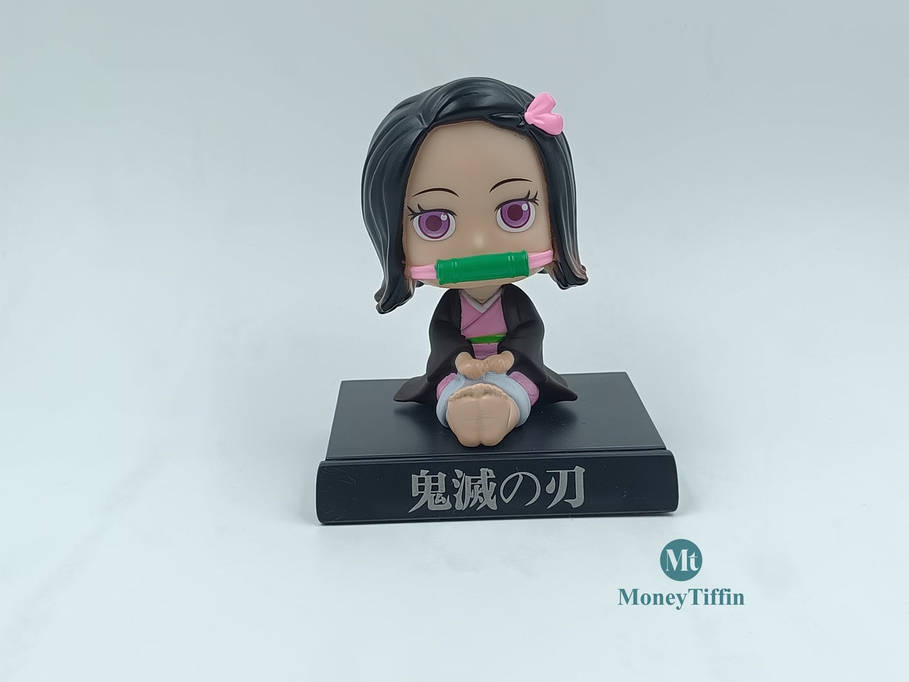 Nezuko Bobblehead Anime for Car Dashboard with Mobile Holder / Showpiece for Office Desk