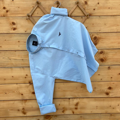 Oxford Lycra Fabric Full Sleeve Shirt