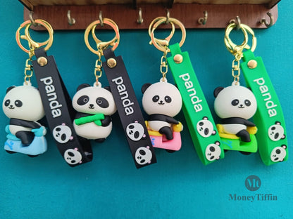 3D Premium Cute Panda Keychain